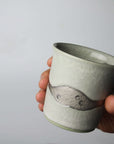 TOKODO - Kiyomizu Ware Ice Cup With Gold or Silver