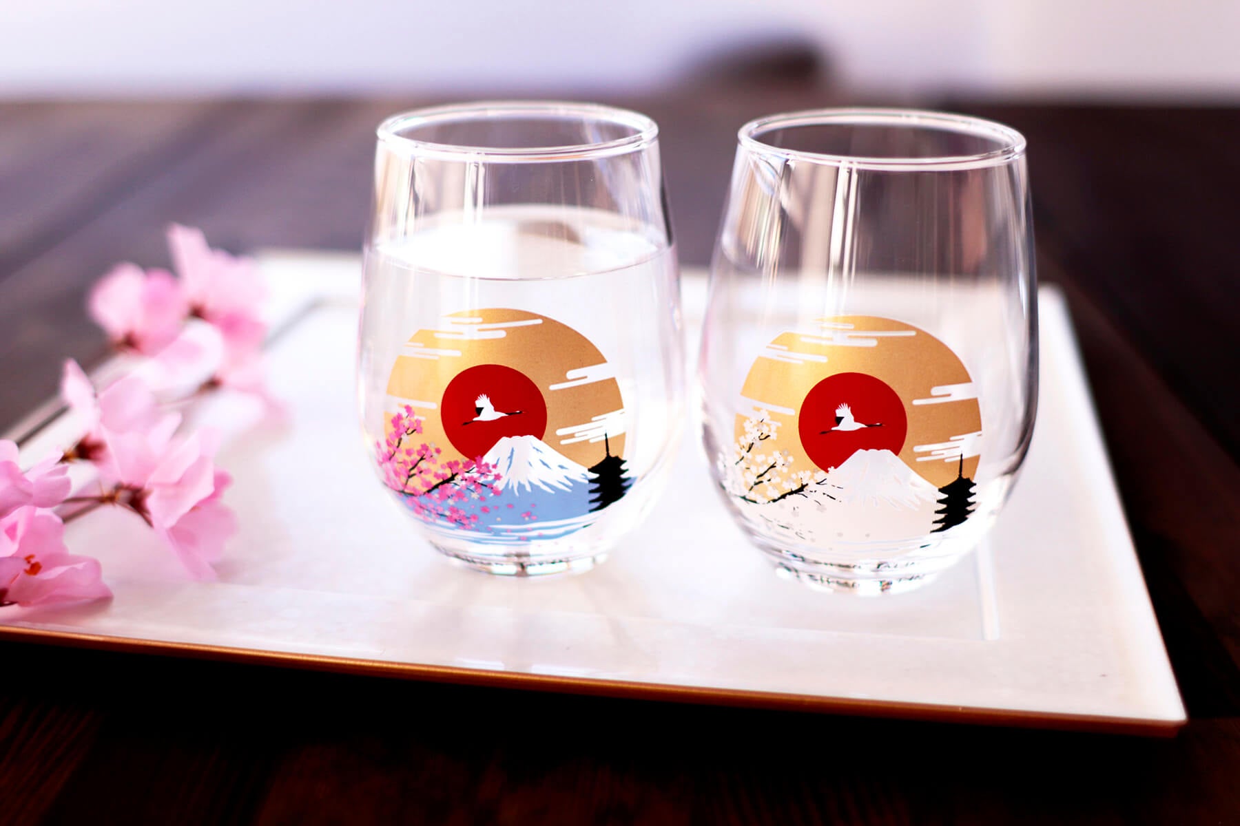 Sakura Summit Sake Glass Set